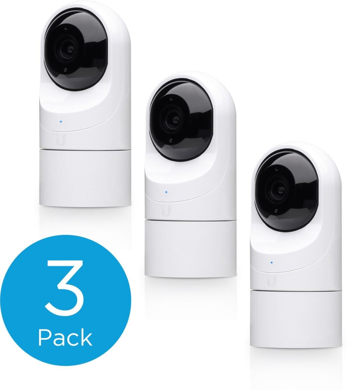 UniFi Video Camera, IR, G3-Flex, PoE, Indoor / Outdoor, 3er-Pack