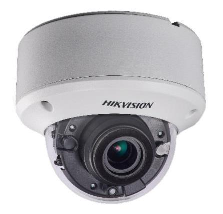 DS-2CE56H0T-VPIT3ZE - 5MP Analog VR Dome Kamera, IP67, 2.7-13.5mm