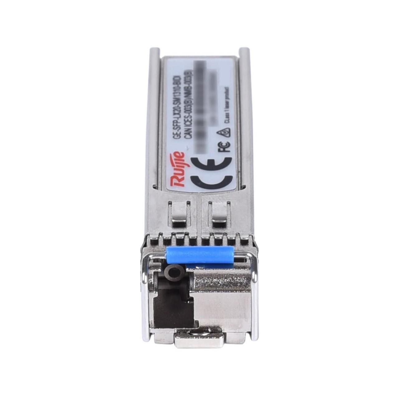 1000BASE-LX SFP 1310nm-TX/1550nm-RX, 20km, DDM Simplex LC, Singlemode